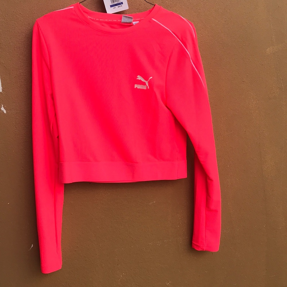 Pink Alert Active Classics Rib LS Top
